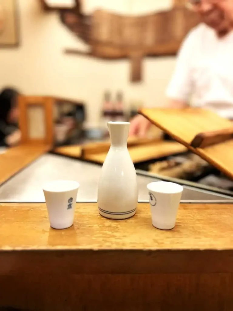 銚子は1合よりちょい少ないらしい
